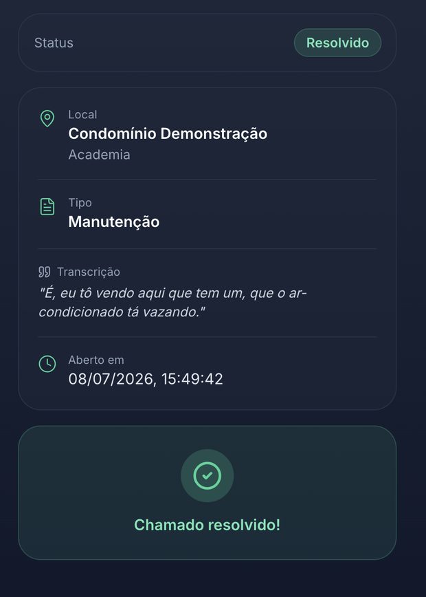 Ordem de serviço do Escuta. marcada como resolvida